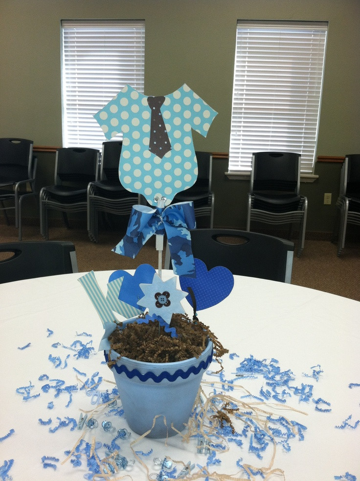 Ideas For Boy Baby Shower Table Decorations
 Baby Boy Shower Centerpieces for Tables that will be the