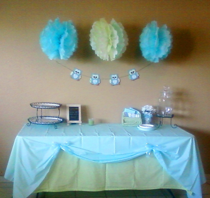 Ideas For Boy Baby Shower Table Decorations
 Delight Inspired Boy Baby Shower Table Decor