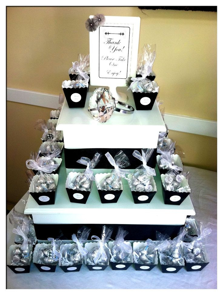 Ideas For Engagement Party Favors
 75 best hershey kiss favor images on Pinterest