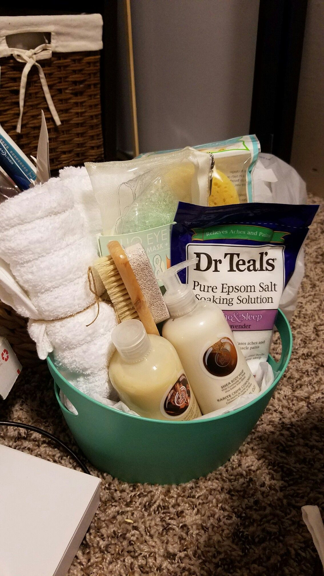 Ideas For Gift Baskets For Raffle
 Spa Relaxation Gift Basket Silent auction fundraiser for