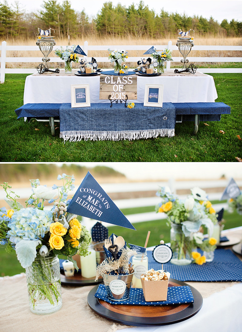 Ideas For Graduation Party
 Lovely & Rustic "Keys to Success" Graduation Party