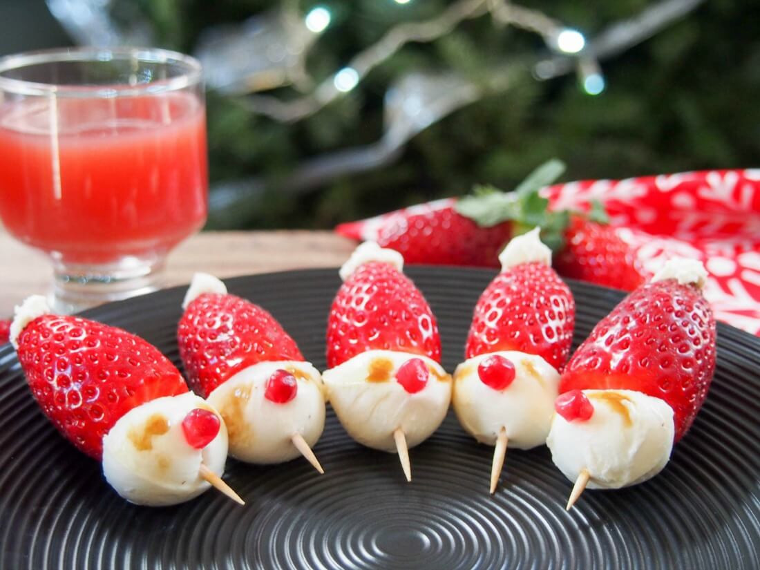 Ideas For Holiday Party
 Strawberry Santas and other easy Holiday party ideas