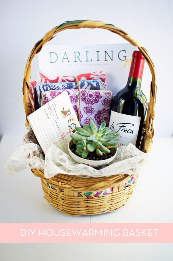 Ideas For Homemade Gift Baskets
 35 Creative DIY Gift Basket Ideas for This Holiday Hative