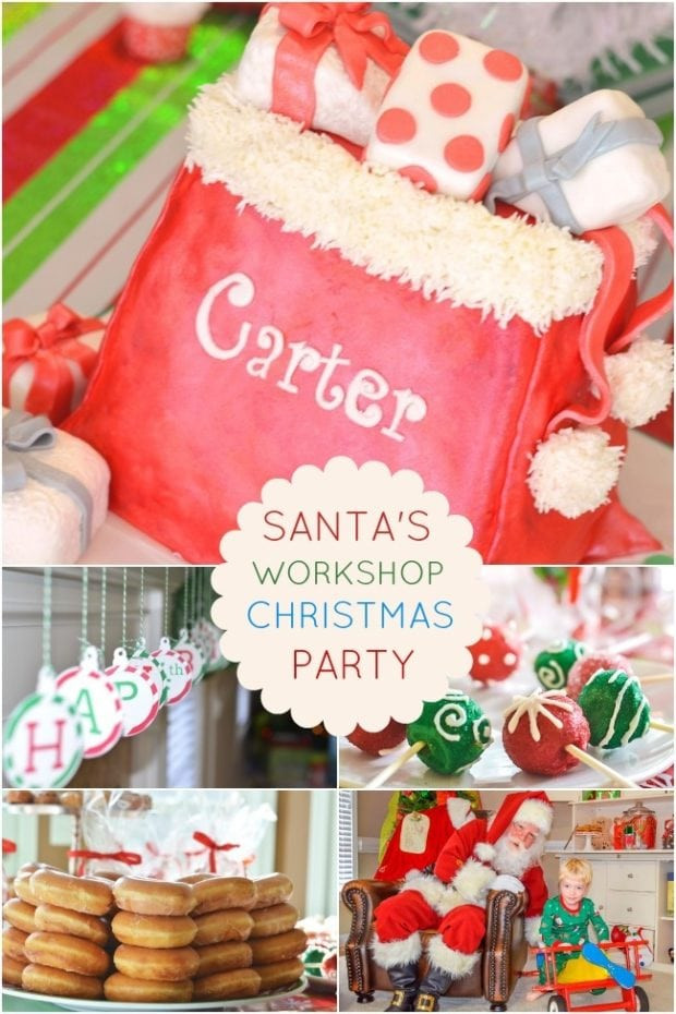 Ideas For Kids Christmas Party
 Santa’s Workshop Kids’ Christmas Party