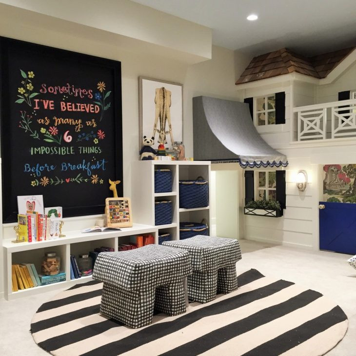 Ideas For Kids Playrooms
 HOME INSPIRATION A STYLISH PLAYROOM HOUSE of HARPER