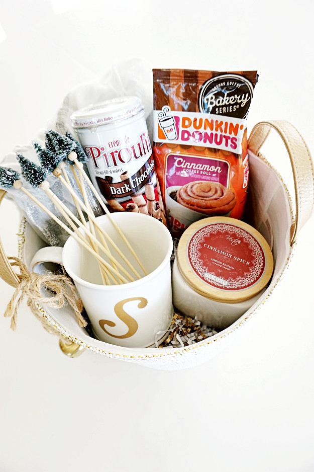 Ideas For Making A Coffee Gift Basket
 DIY Coffee Gift Basket 3 Ways Belle Vie