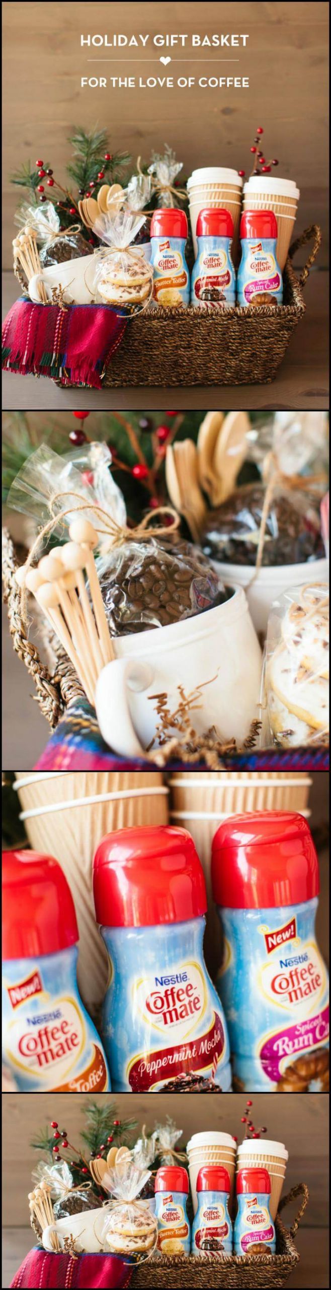 Ideas For Making A Coffee Gift Basket
 70 Inexpensive DIY Gift Basket Ideas DIY Gifts Page