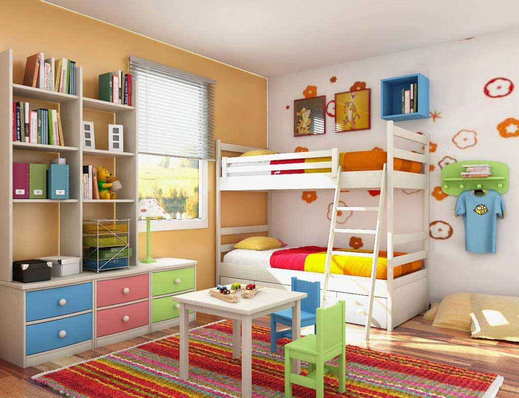 Ideas For Small Kids Rooms
 Various Inspiring for Kids Bedroom Furniture Design Ideas