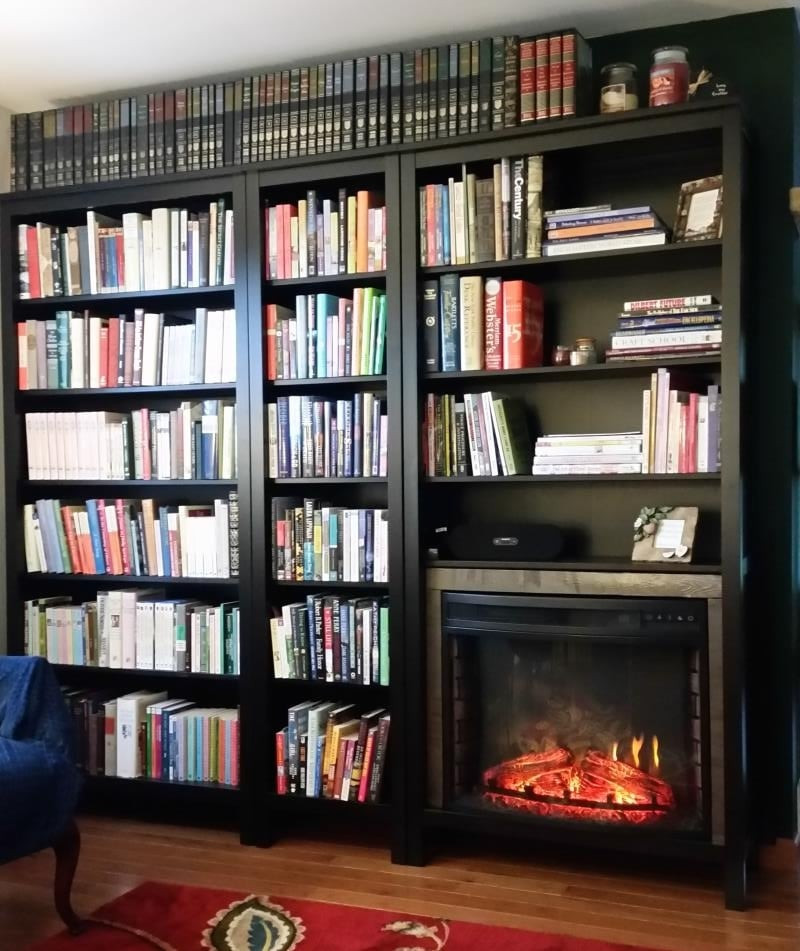 Ikea Electric Fireplace
 Bookshelf or Fireplace I Couldn t Decide IKEA Hackers