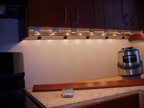 Ikea Kitchen Lights Under Cabinet
 Under cabinet plug molding and lighting