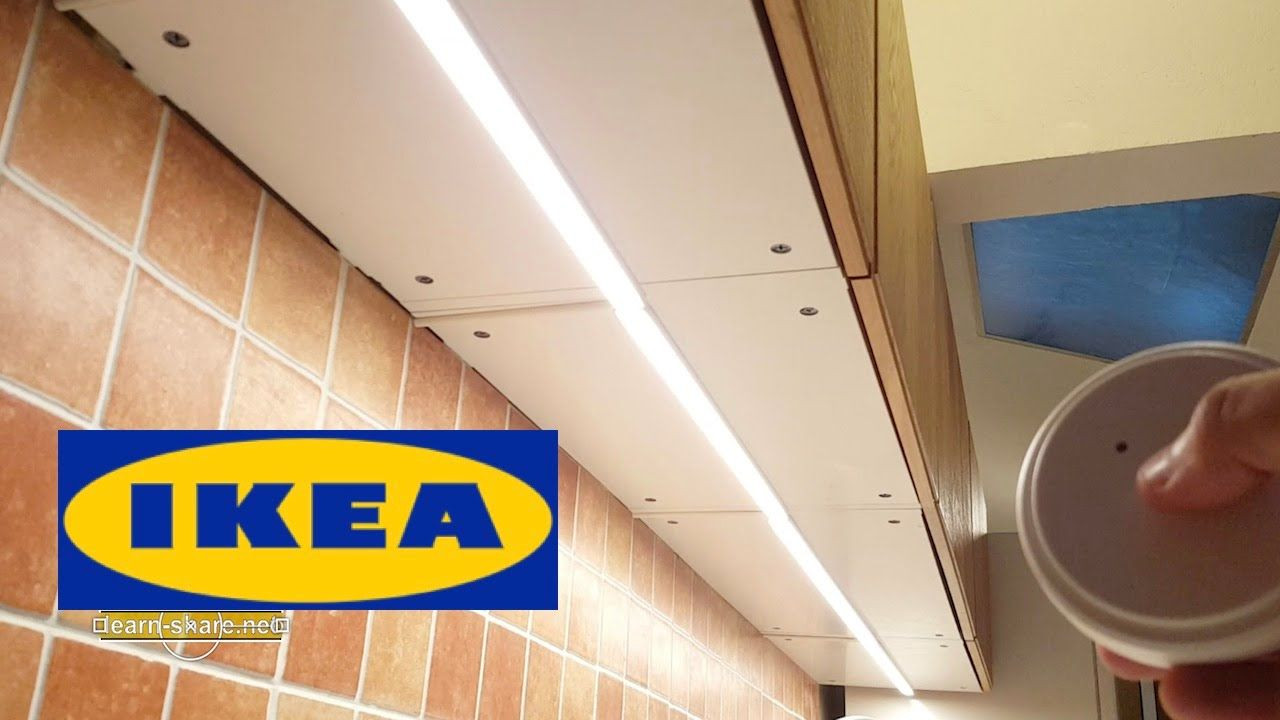 Ikea Kitchen Lights Under Cabinet
 IKEA Kitchen Lighting OMLOPP How to Install Countertop