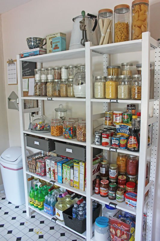 Ikea Kitchen Organization Ideas
 Create An Open Shelving Pantry With Ikea Shelves