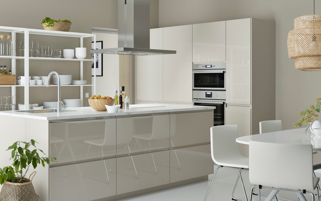 Ikea Modern Kitchen
 Modern and slick design bringing cooking and