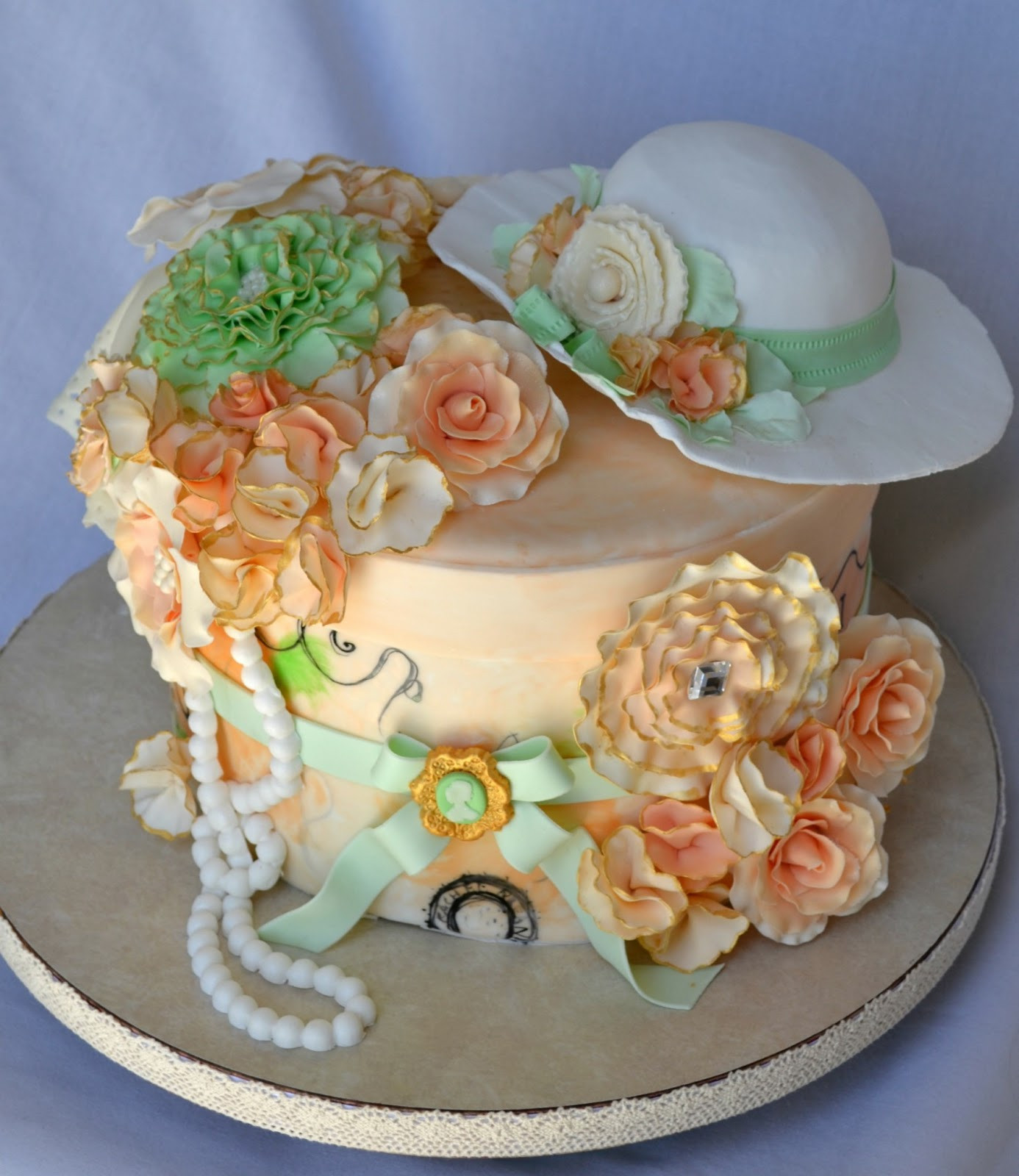 Images Of A Birthday Cake
 Delectable Cakes Anne of Green Gables Inspired Vintage