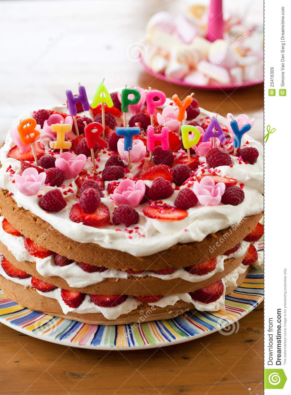 Images Of Happy Birthday Cakes
 Happy Birthday Cake Royalty Free Stock Image