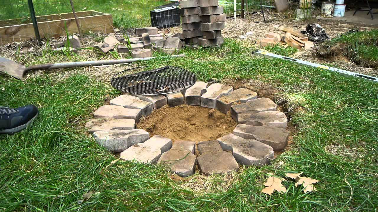 In Ground Firepit
 Building a Cheap Firepit