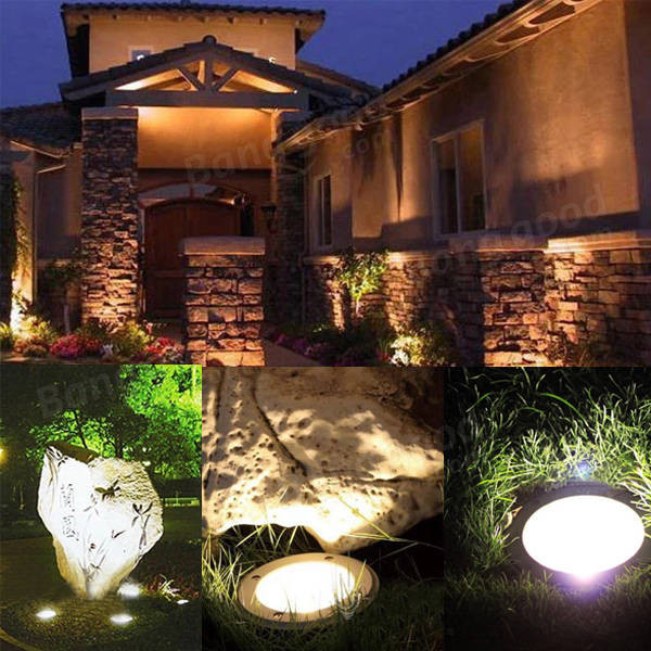 In Ground Landscape Lighting
 1W LED Waterproof Outdoor In Ground Garden Path Flood