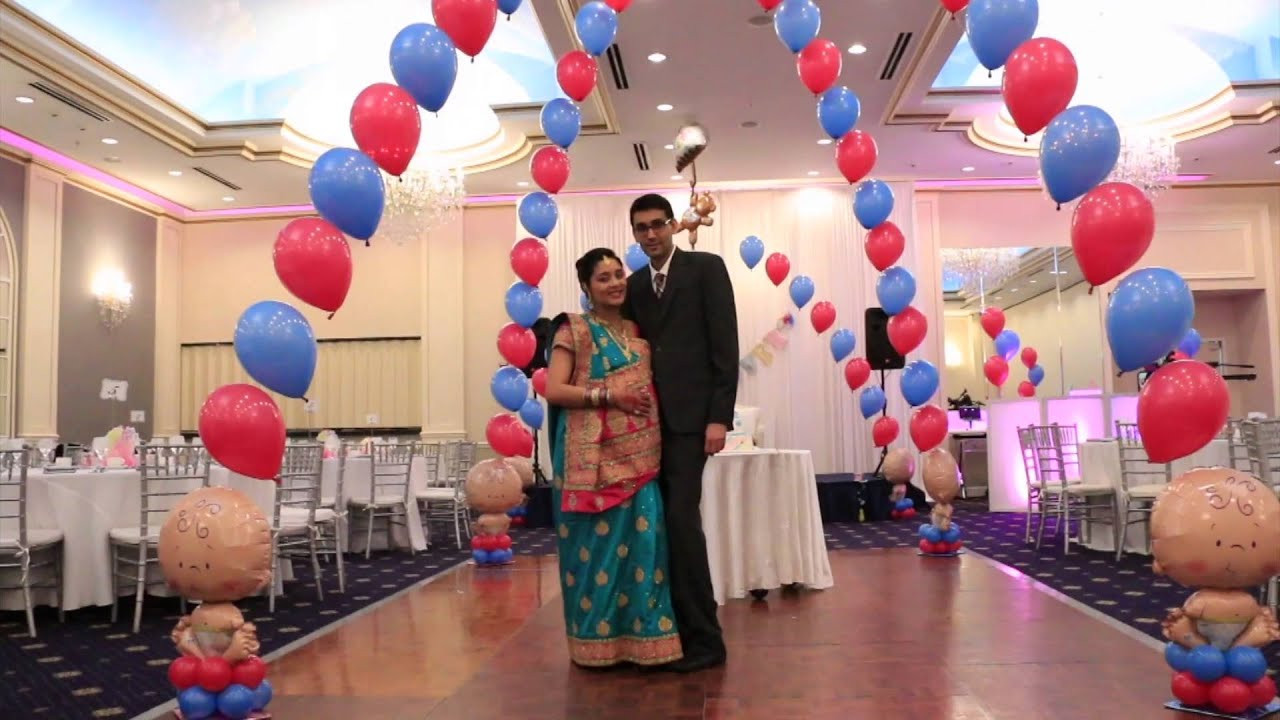 Indian Baby Shower Decoration Ideas
 Falguni s Babyshower Indian Babyshower Videographer in