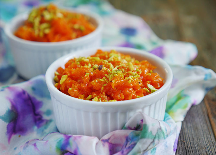 Indian Carrot Pudding
 Instant Pot Gajar Halwa Indian Carrot Pudding