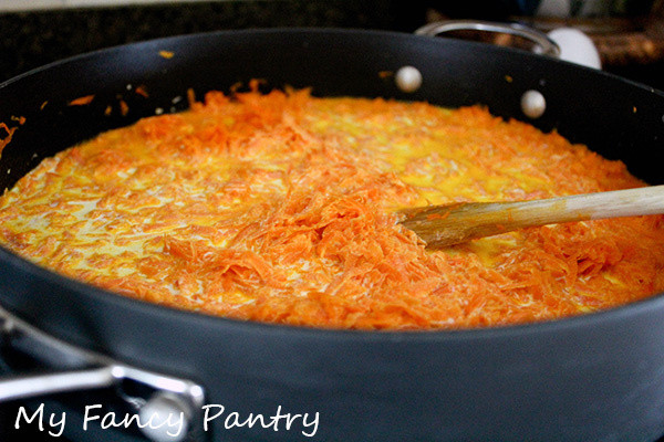 Indian Carrot Pudding
 Gajar Halwa Indian Sweet Carrot “Pudding”