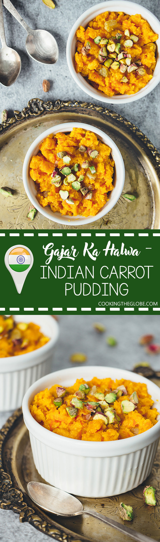 Indian Carrot Pudding
 The Famous Indian Carrot Dessert Pudding Gajar Ka Halwa