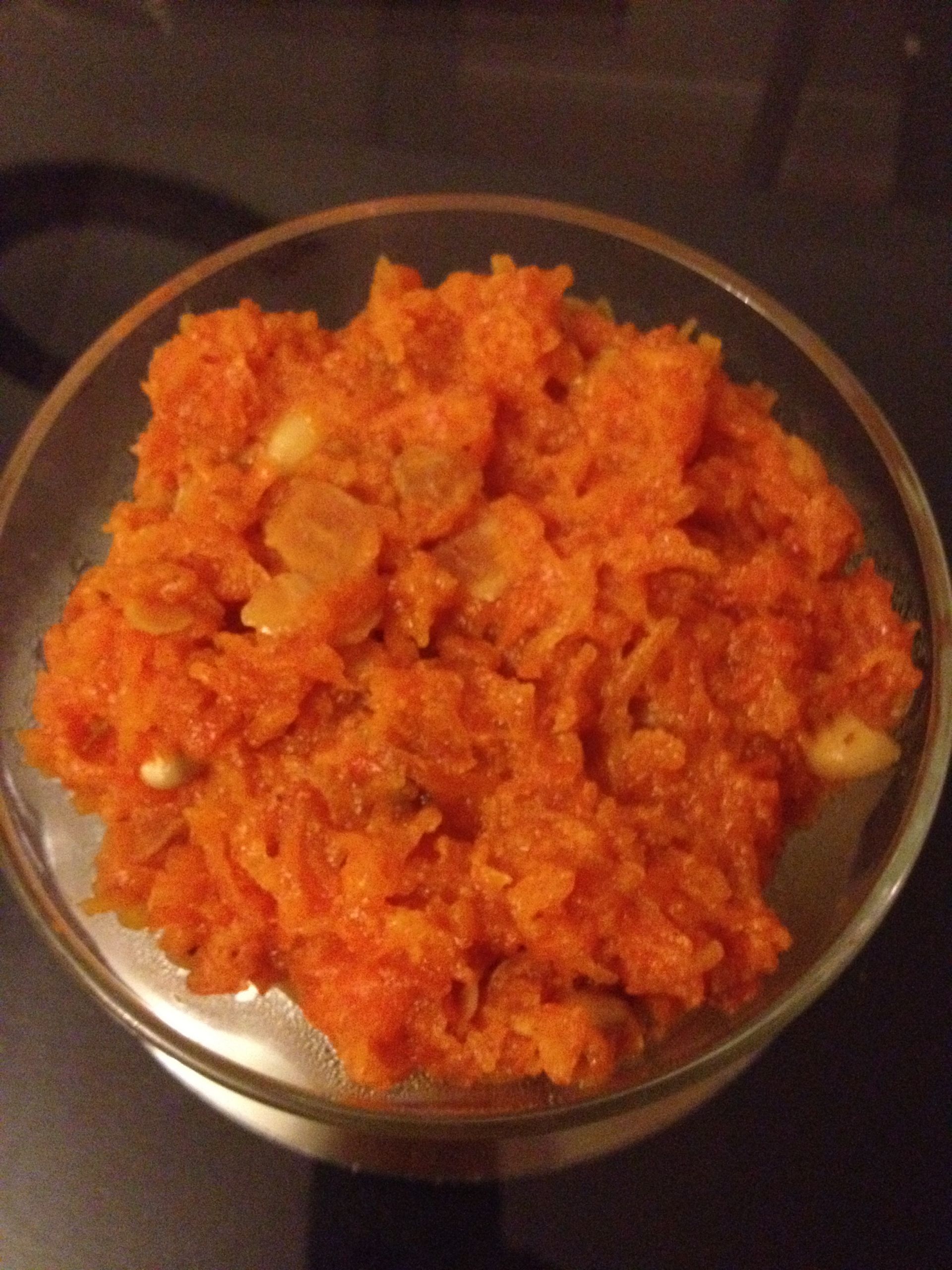 Indian Carrot Pudding
 Caramelised Carrot Pudding