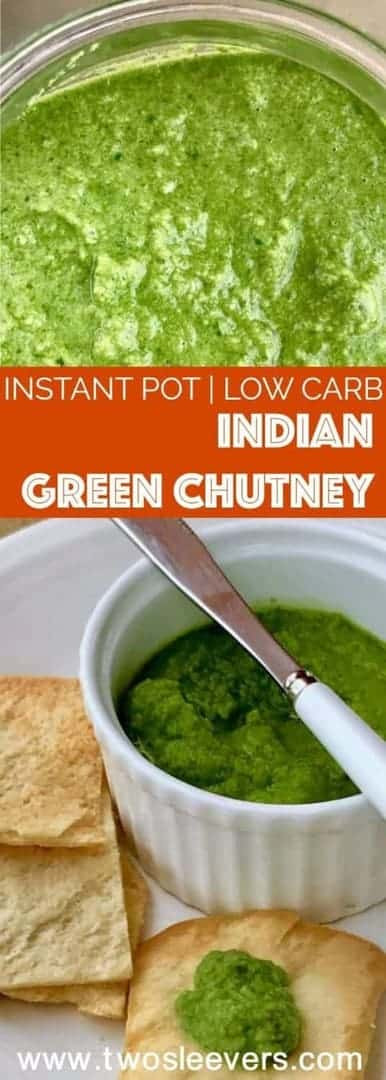 Indian Green Chutney
 Indian Green Chutney Two Sleevers