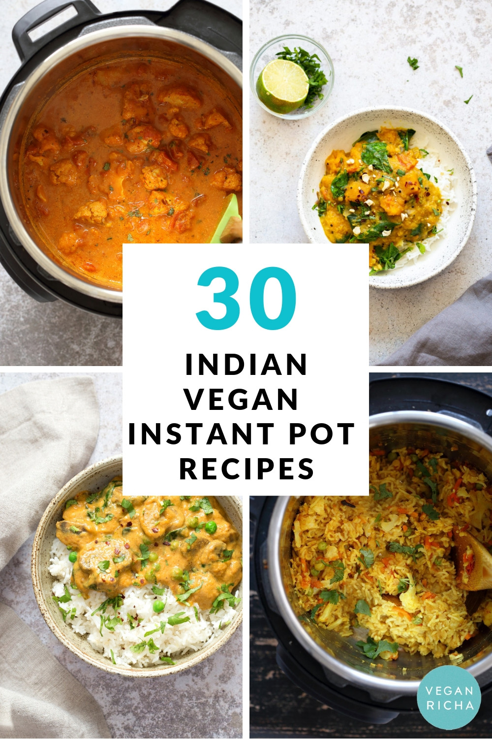 Indian Instant Pot Recipes
 30 Instant Pot Vegan Indian Recipes Vegan Richa