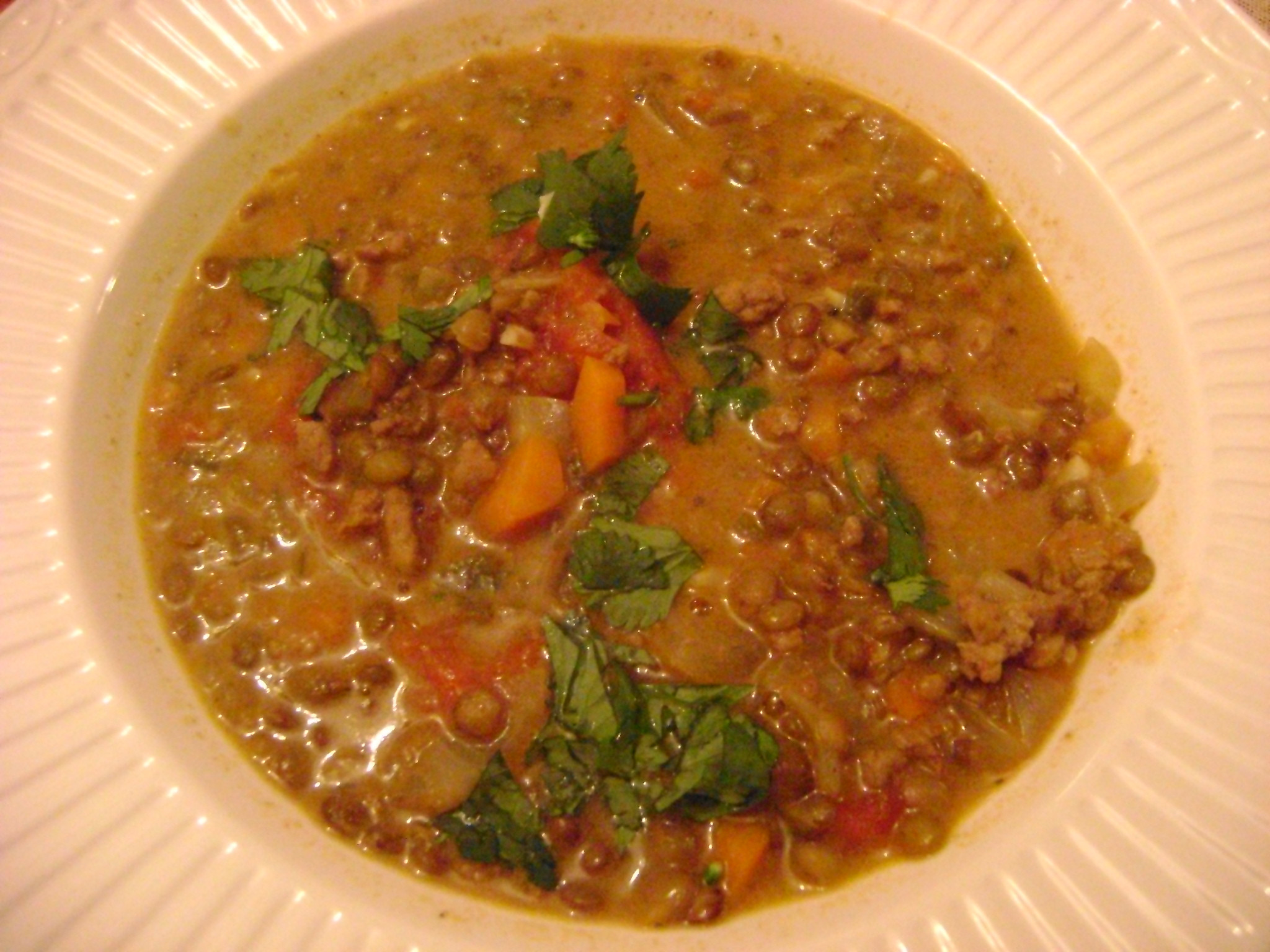 Indian Lamb Stew
 Indian Lamb and Lentil Stew