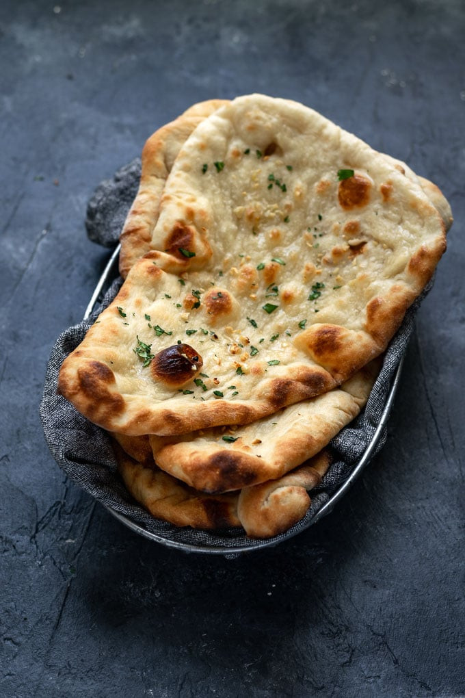 Indian Naan Bread
 Vegan Homemade Restaurant Style Naan • The Curious Chickpea