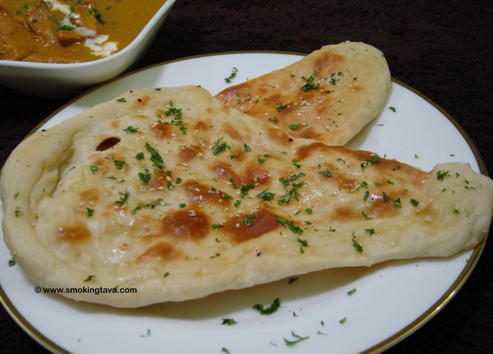 Indian Naan Bread
 The Smoking Tava Naan Indian Bread