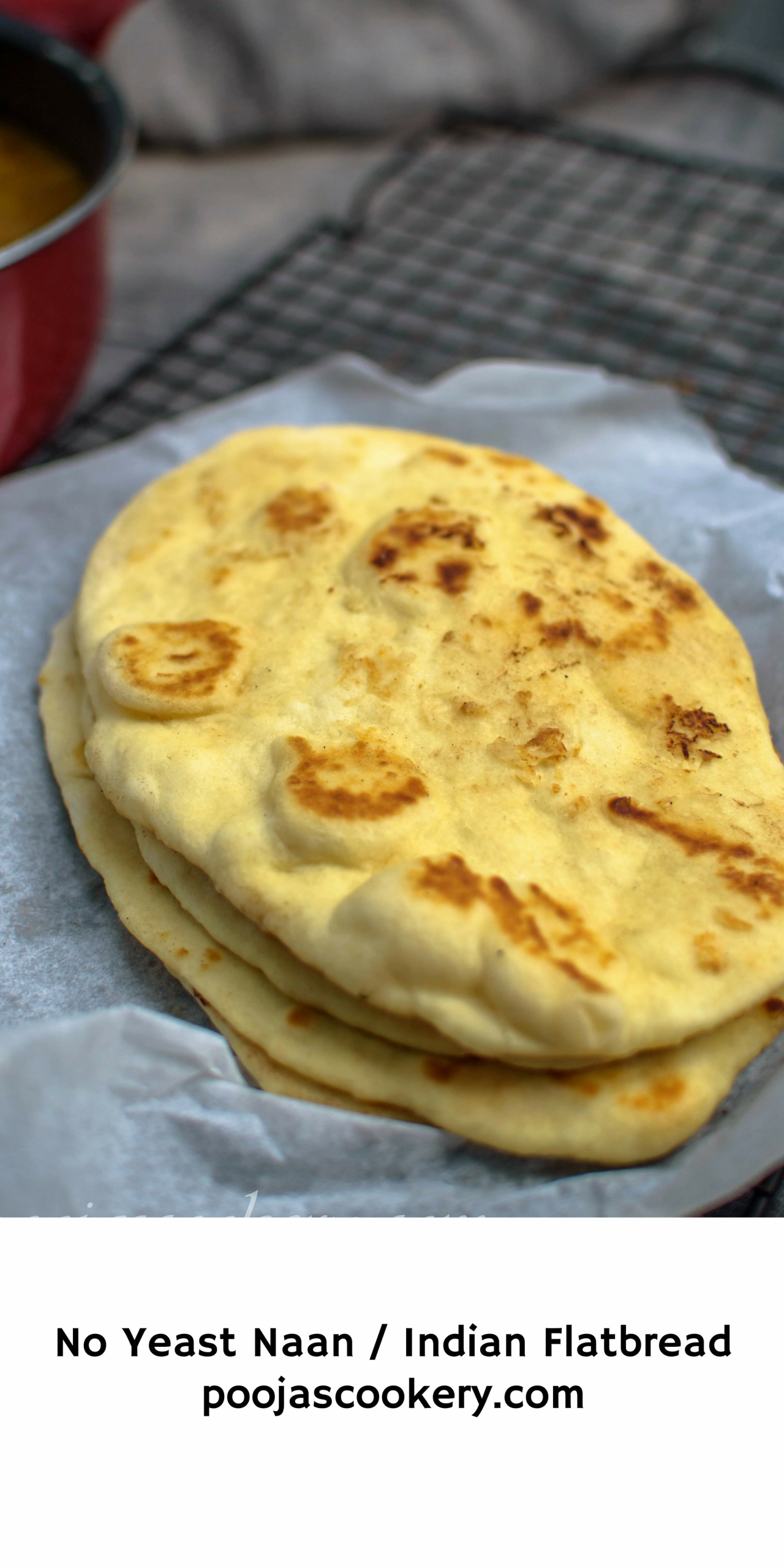 Indian Naan Bread
 No Yeast Naan Indian Flatbread Recipe Pooja s Cookery