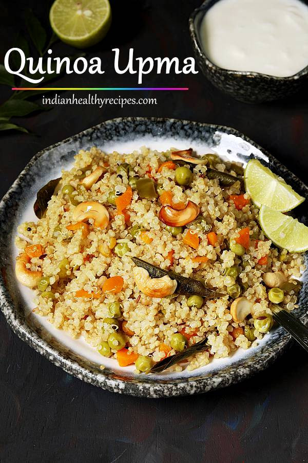 Indian Quinoa Recipes
 Quinoa upma Indian quinoa recipe Swasthi s Recipes