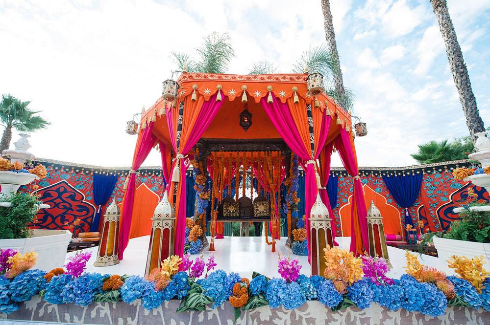 Indian Themed Wedding
 Raj Tents — Luxury Tent Rentals Los Angeles — Indian Theme