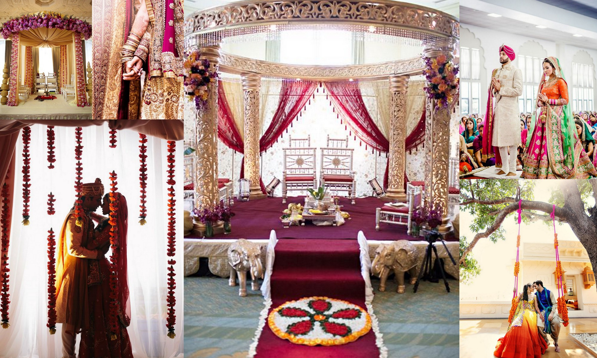 Indian Themed Wedding
 Top 3 Indian Wedding Theme Ideas 2015 123WeddingCards