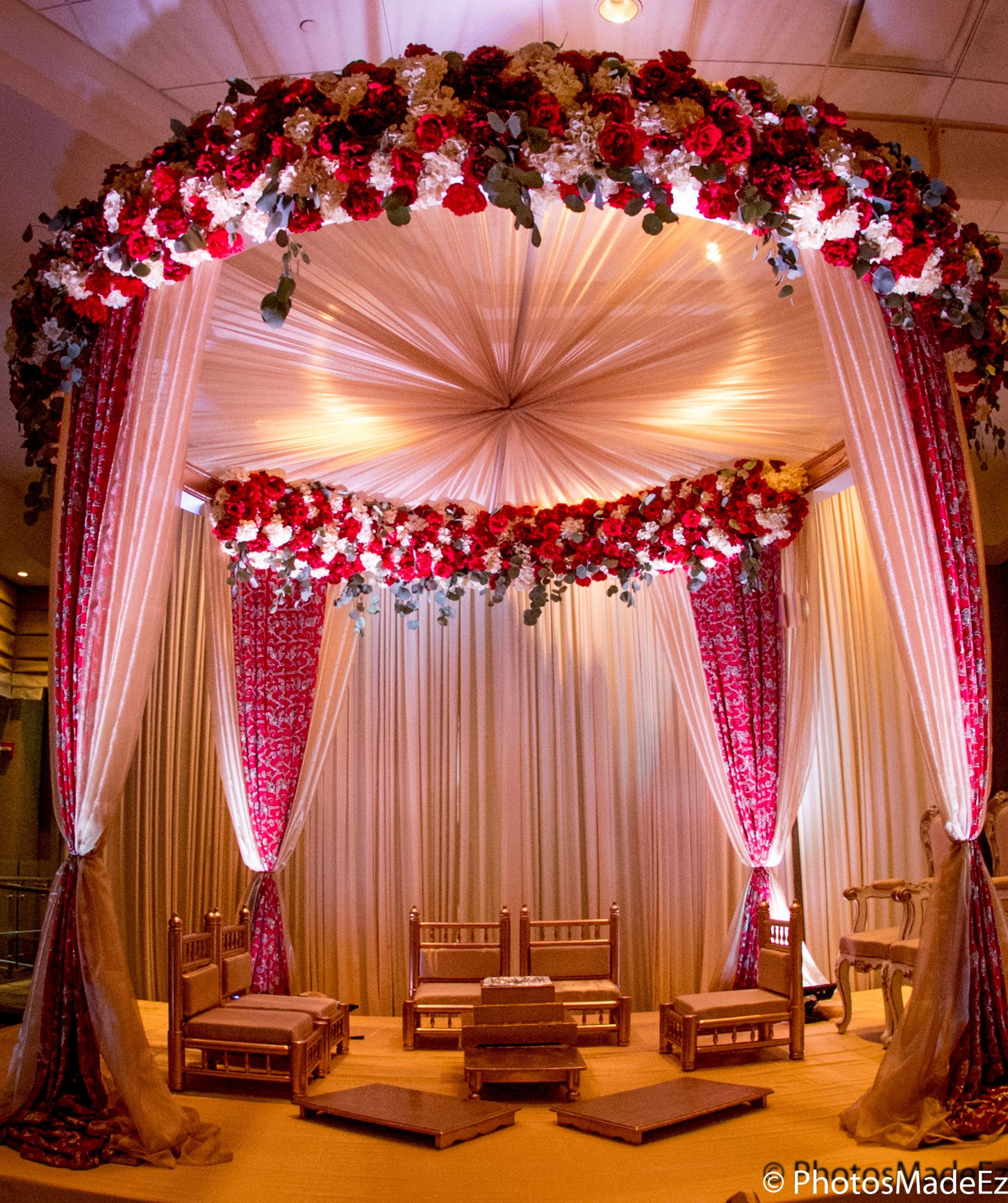 Indian Wedding Decorators Nj
 Wedding Ceremony Mandap by Elegant Affairs for Fusion