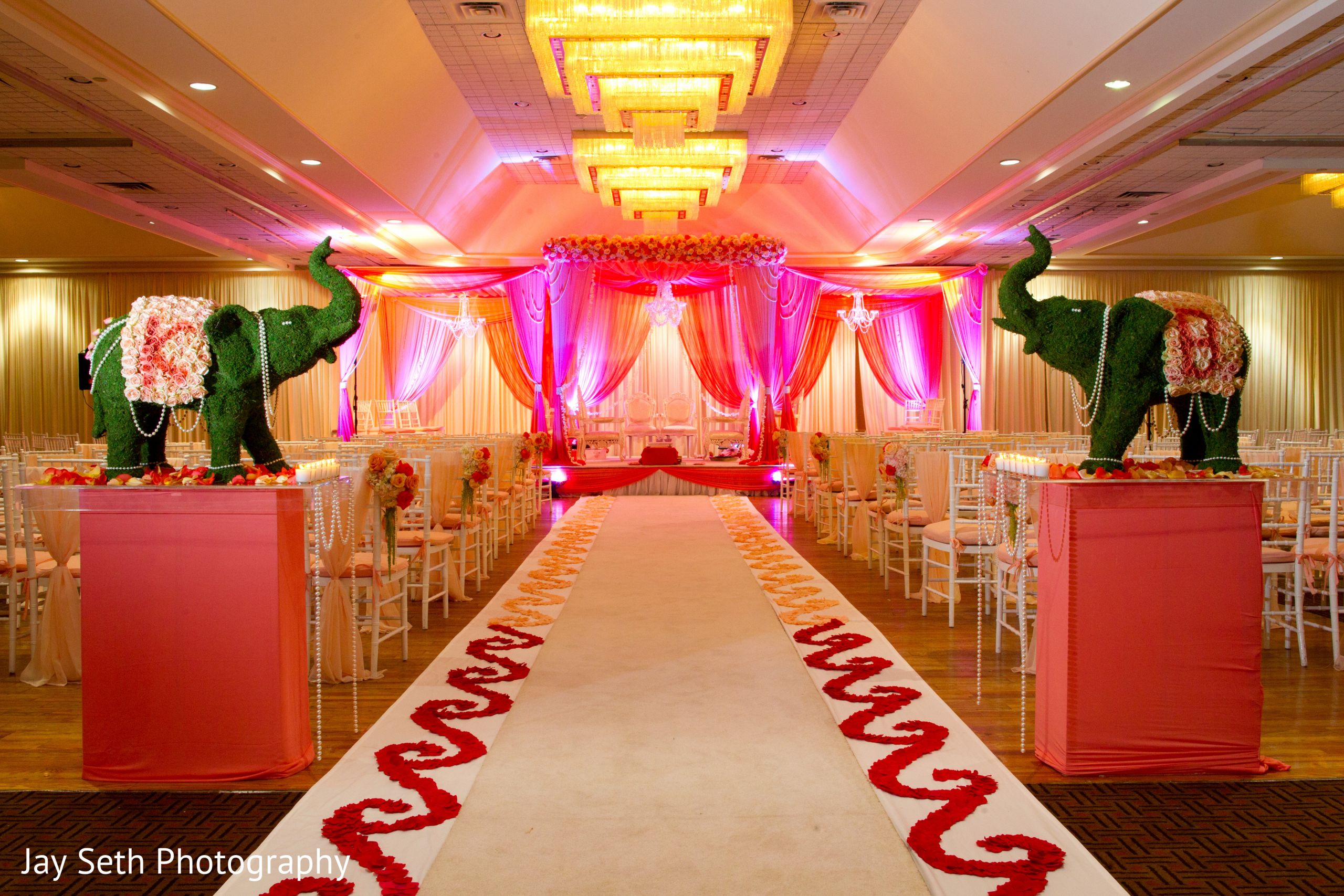 Indian Wedding Decorators Nj
 Mandap in Mahwah NJ Indian Wedding by Jay Seth