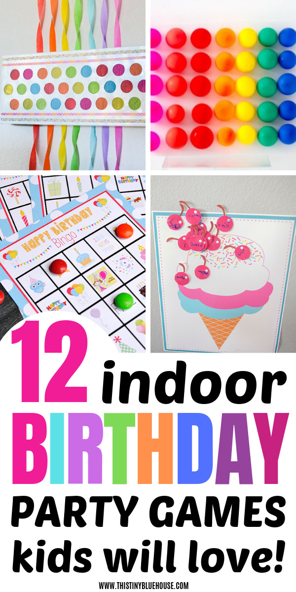 Indoor Birthday Party
 12 Indoor Birthday Party Games Kids Will Love This Tiny