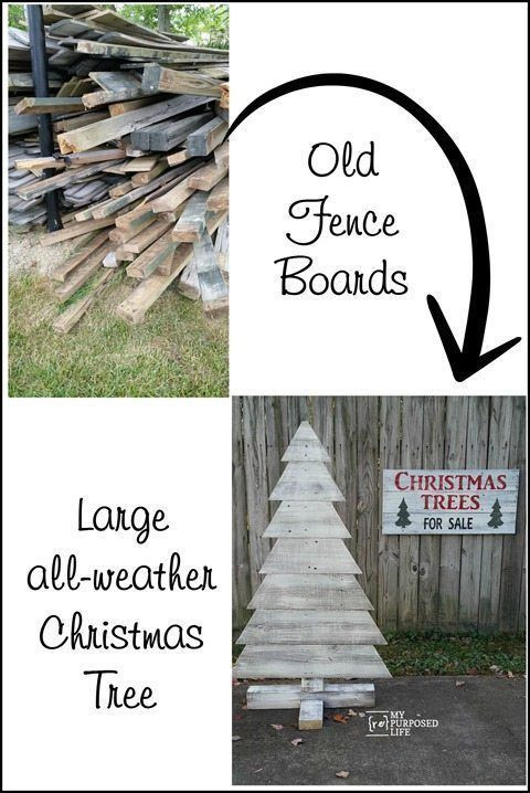 Indoor Christmas Tree Fence
 Pallet Christmas Tree