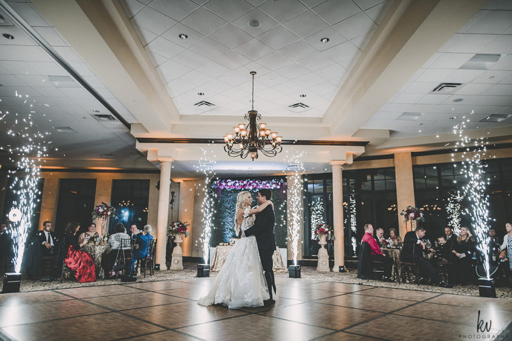 Indoor Sparklers For Weddings
 Indoor Sparkler Fountain Wedding Orlando FyerFly Productions