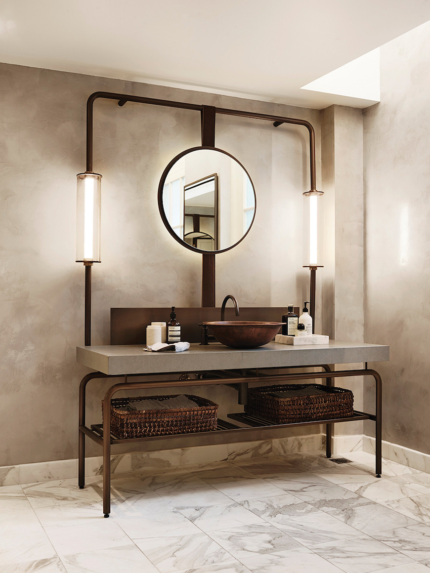 Industrial Bathroom Mirror
 10 Lighting Design Ideas to Embellish your Industrial Bathroom