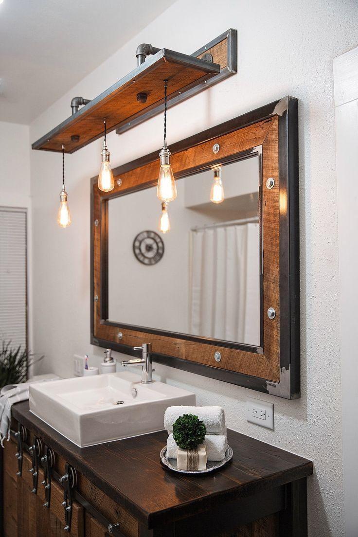 Industrial Bathroom Mirror
 20 Bathroom Mirrors Ideas With Vanity