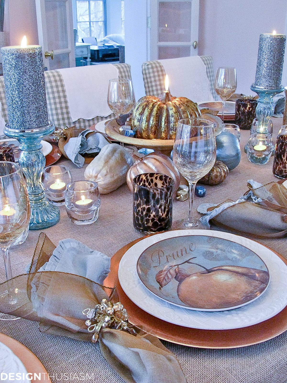 Inexpensive Thanksgiving Table Decorations
 Gourd Crafts Elegant Inexpensive Thanksgiving Table