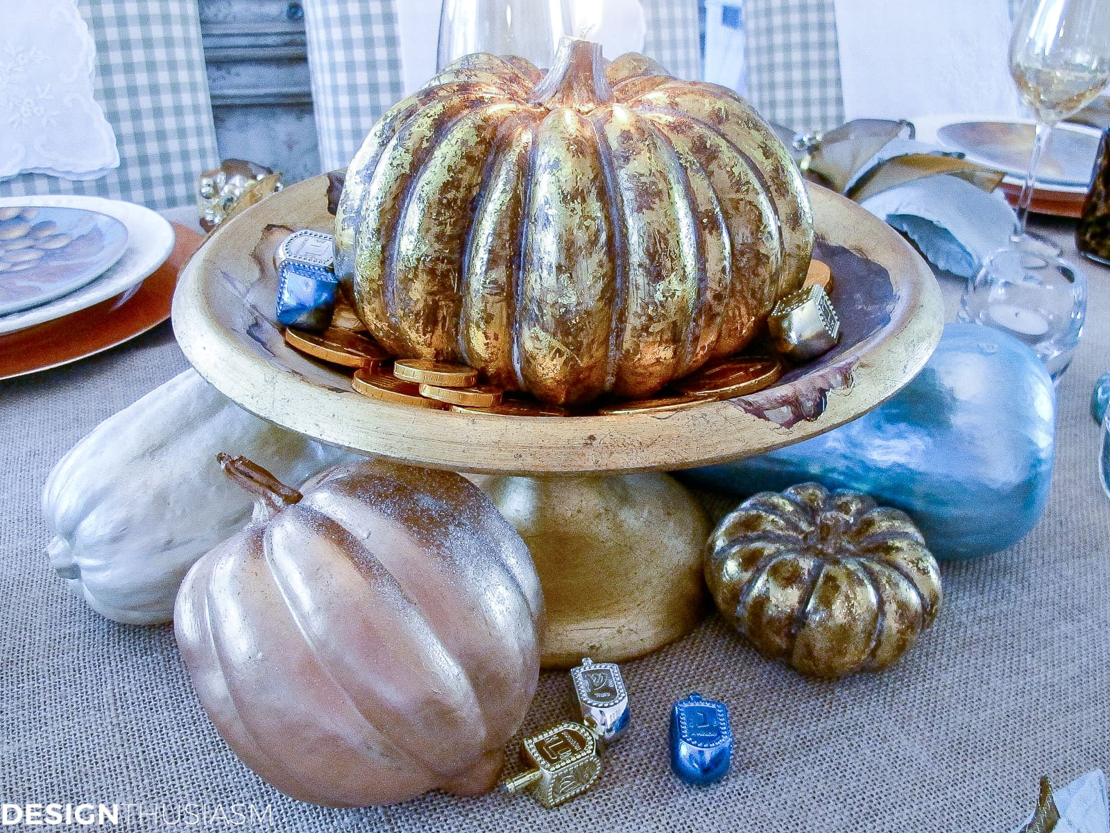 Inexpensive Thanksgiving Table Decorations
 Gourd Crafts Elegant Inexpensive Thanksgiving Table