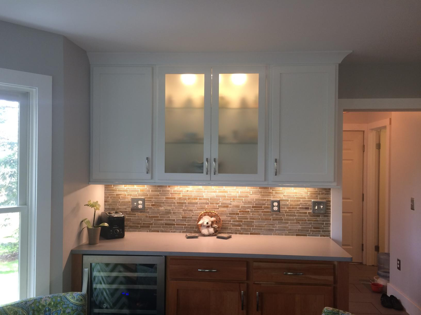 Inside Kitchen Cabinet Lighting
 Residential Electrical Services Kitchen Lighting in
