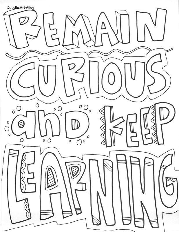 Inspirational Coloring Pages For Kids
 Some quotes to you inspired for the day For more free