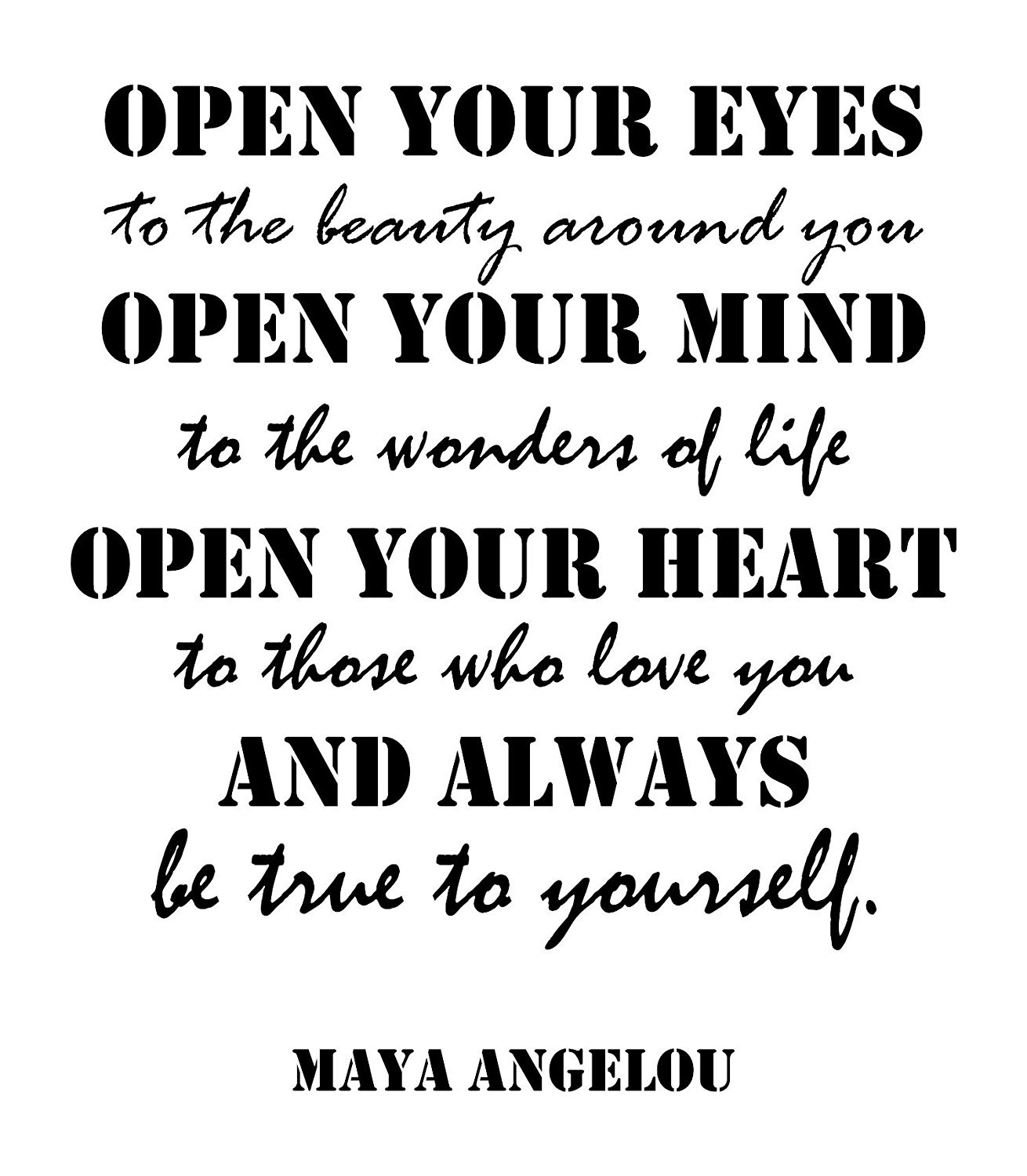 Inspirational Quote By Maya Angelou
 Maya Angelou Quotes Inspirational Wall Decals Wall