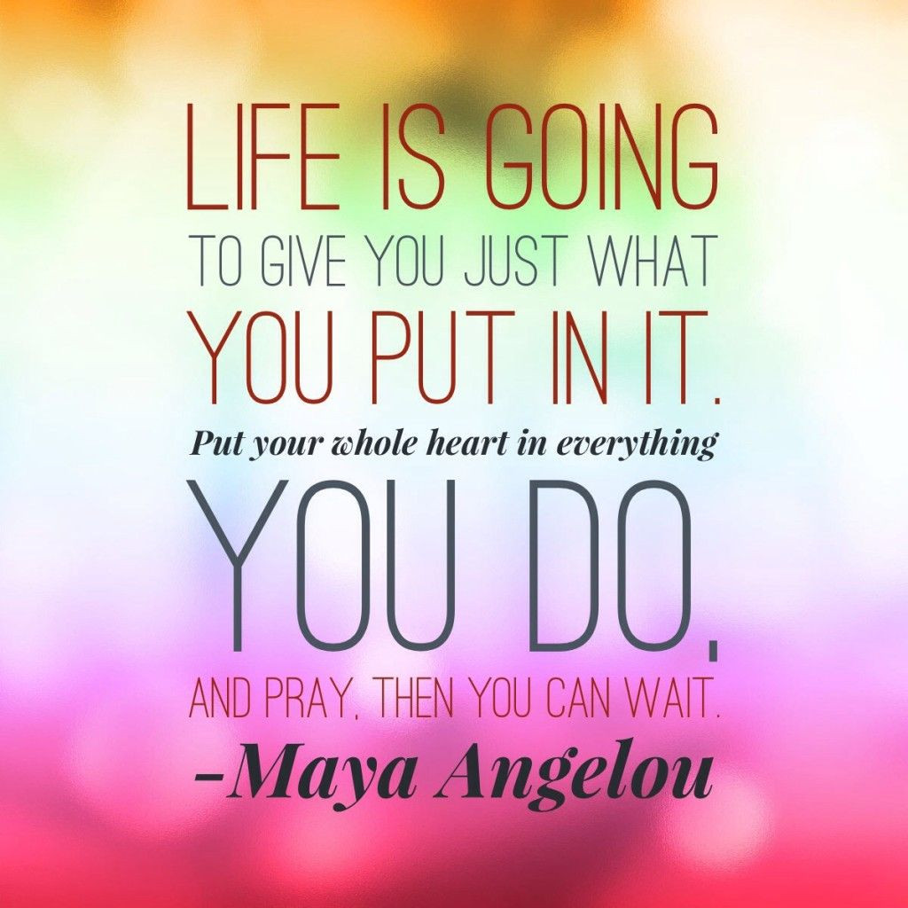 Inspirational Quote By Maya Angelou
 Maya Angelous Quotes That Inspire