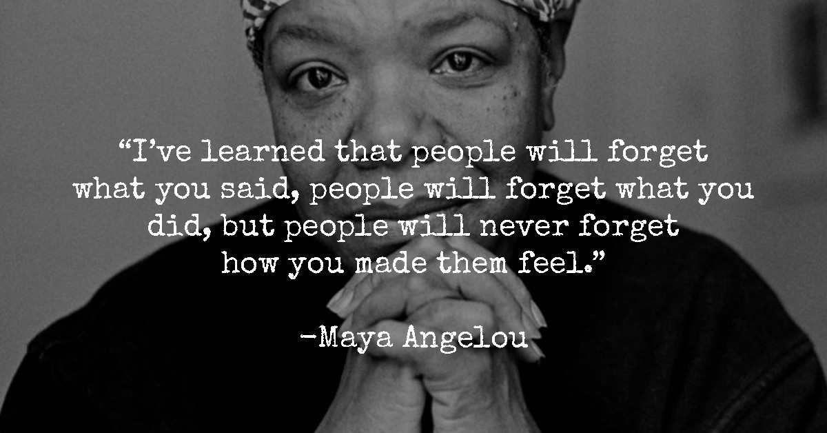 Inspirational Quote By Maya Angelou
 20 Profound And Inspirational Quotes By Maya Angelou That