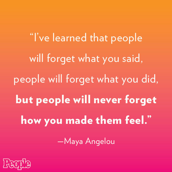 Inspirational Quote By Maya Angelou
 Maya Angelou Dies at 86 Maya Angelou Quotes People